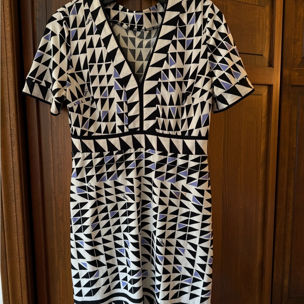 Geometric Patterned Dress